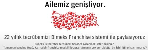 Bimeks bayilik şartları