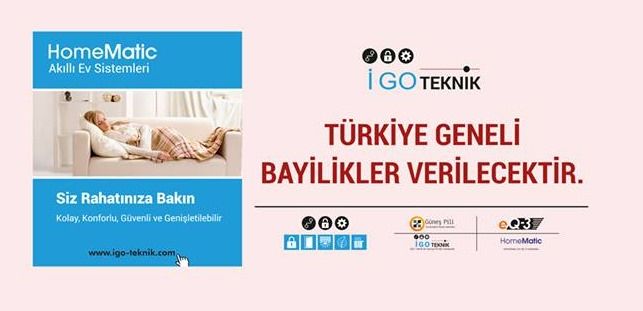 İgo Teknik Akıllı Ev Sistemleri Bayilik Veriyor