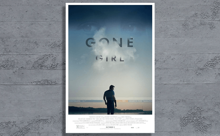 Kayıp Kız / Gone Girl Film posteri