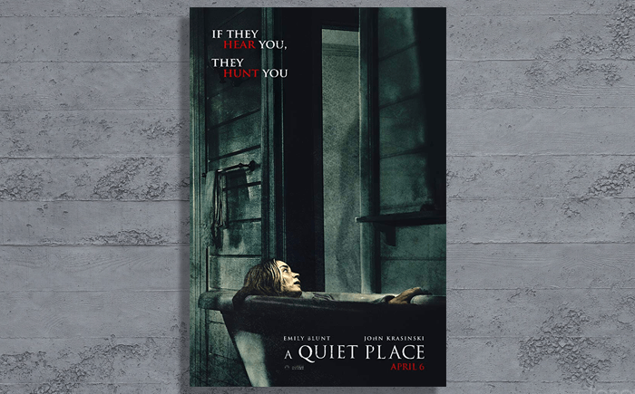 Sessiz Bir Yer / A Quiet Place Film posteri