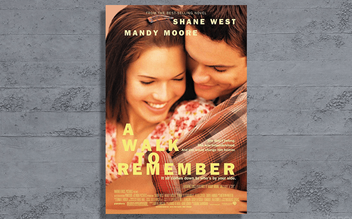 Uzaktaki Anılar / A Walk To Remember Film posteri 