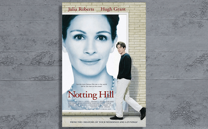 Aşk Engel Tanımaz / Notting Hill Film posteri 