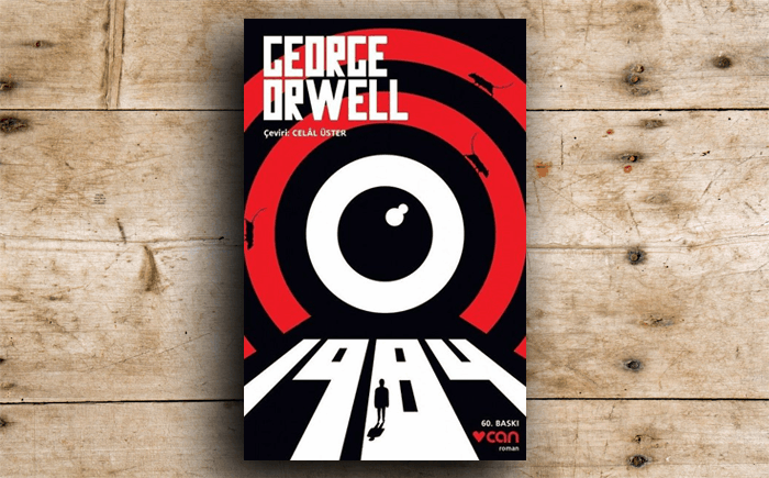 1984 Kitap Kapağı - George Orwell 
