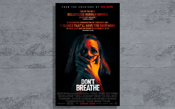 Nefesini Tut / Don’t Breathe Film posteri