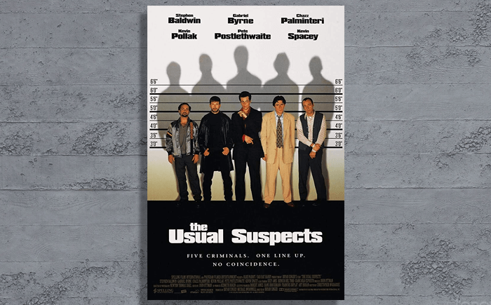 Olağan Şüpheliler / Usual Suspects Film posteri