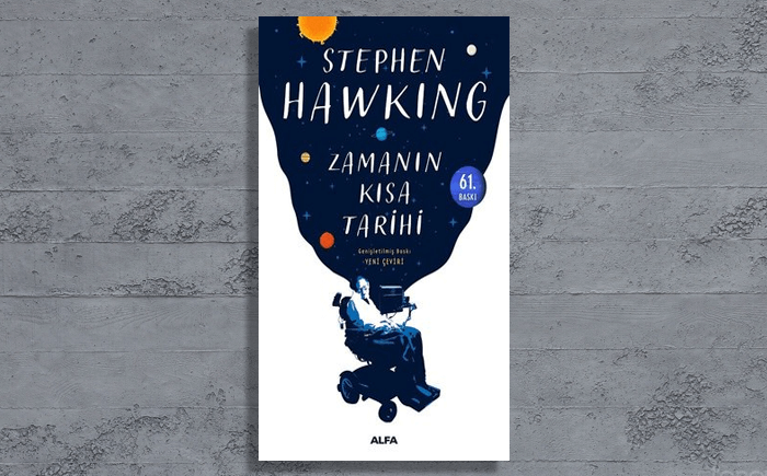 Zamanın Kısa Tarihi / Stephen W. Hawking Kitap kapağı