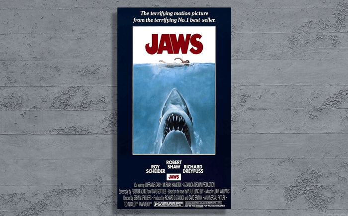 Jaws film posteri