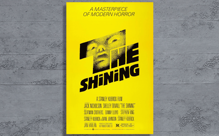 The Shining (Cinnet) film posteri