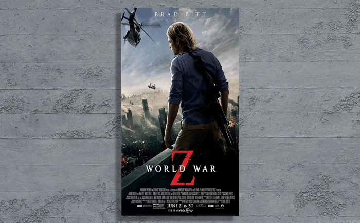 Dünya Savaşı Z film posteri
