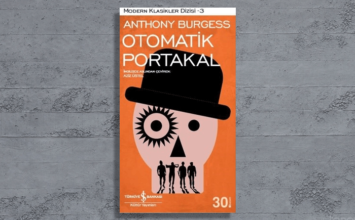 Otomatik Portakal / Anthony Burgess Kitap kapağı